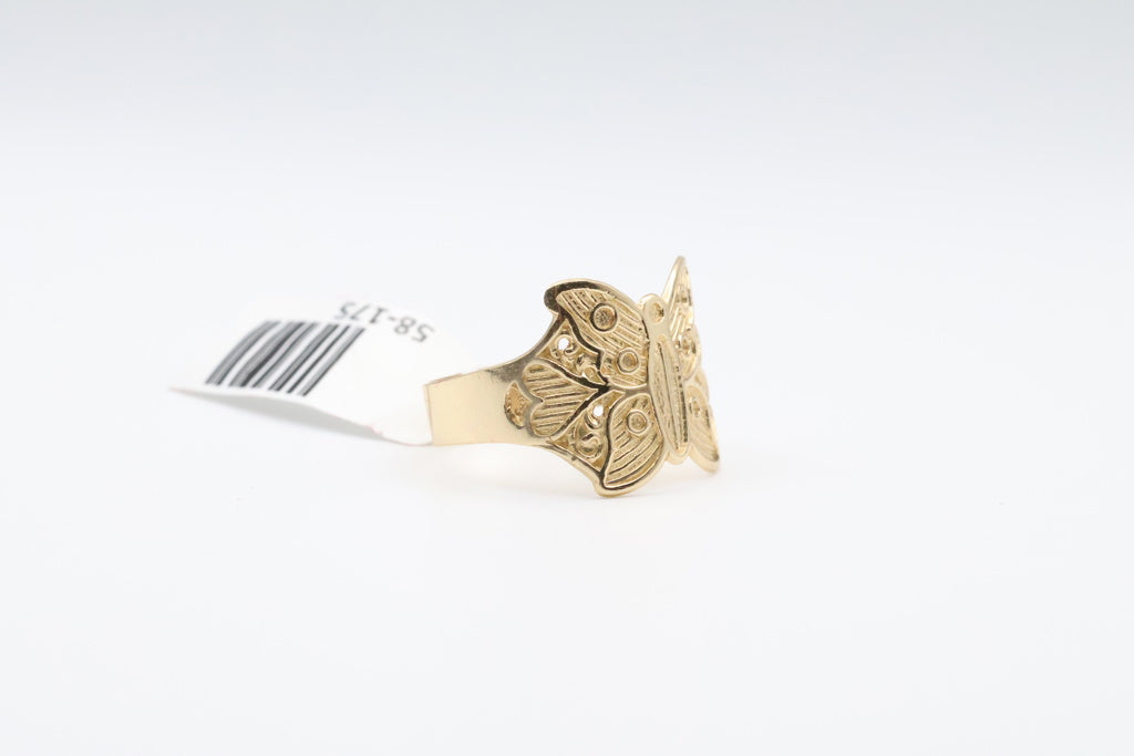Anillo de Mujer Mariposa 14kt Weight 2.5g