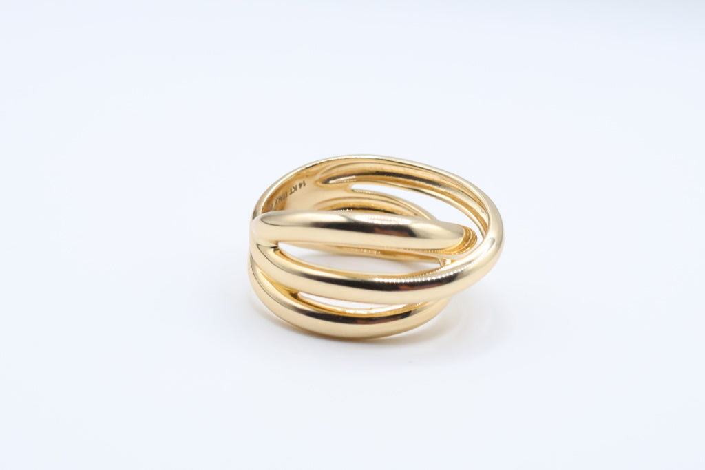 Anillo de Mujer 14kt Weight 8.21g
