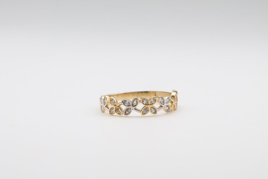 Anillo de Mujer 14kt zirconia Weight 1.5g