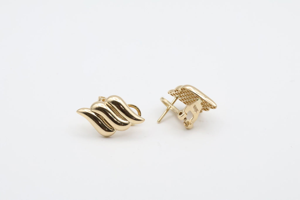 Aretes 14kt Weight 3.3g