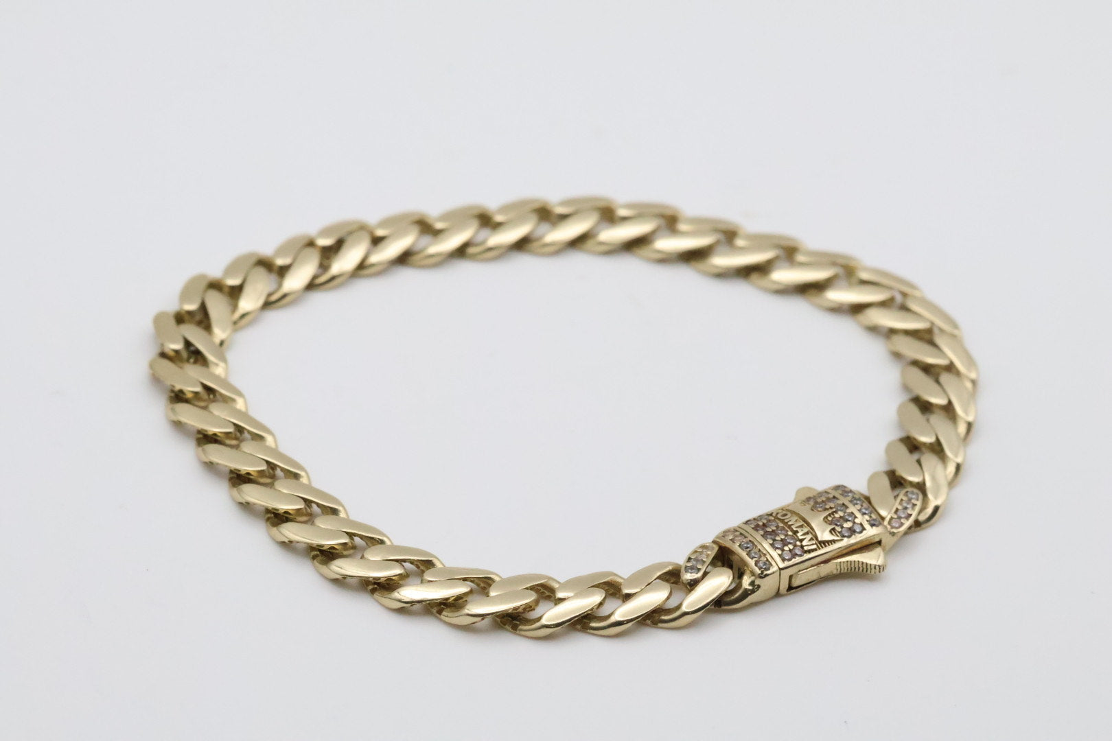 Manillas Monaco  14kt Size 7mm Weight 9.5g