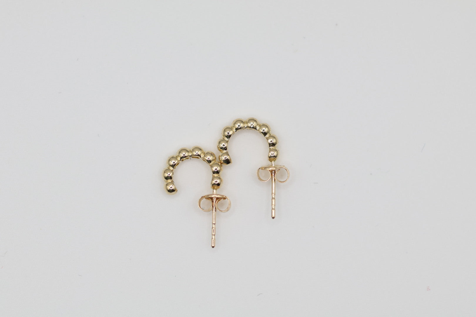 Aretes Bolitas 14kt