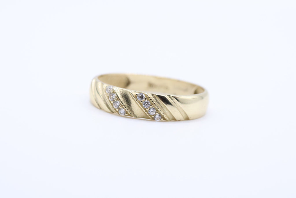 Anillos Alianzas 10Kt Weight 1.93g