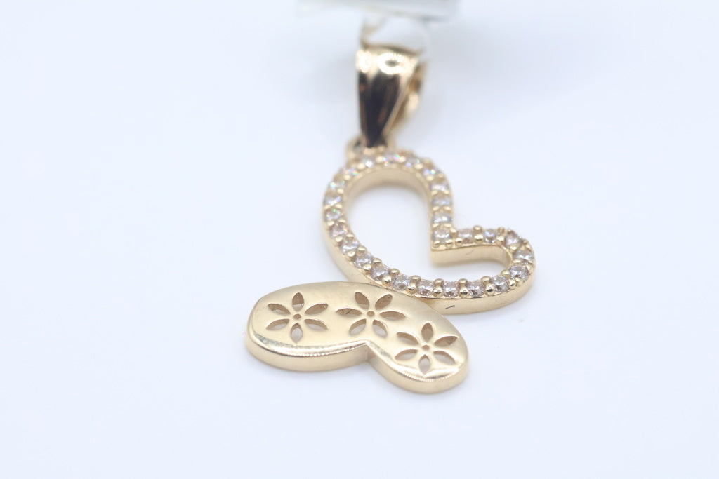 Dijes Mariposa 14kt