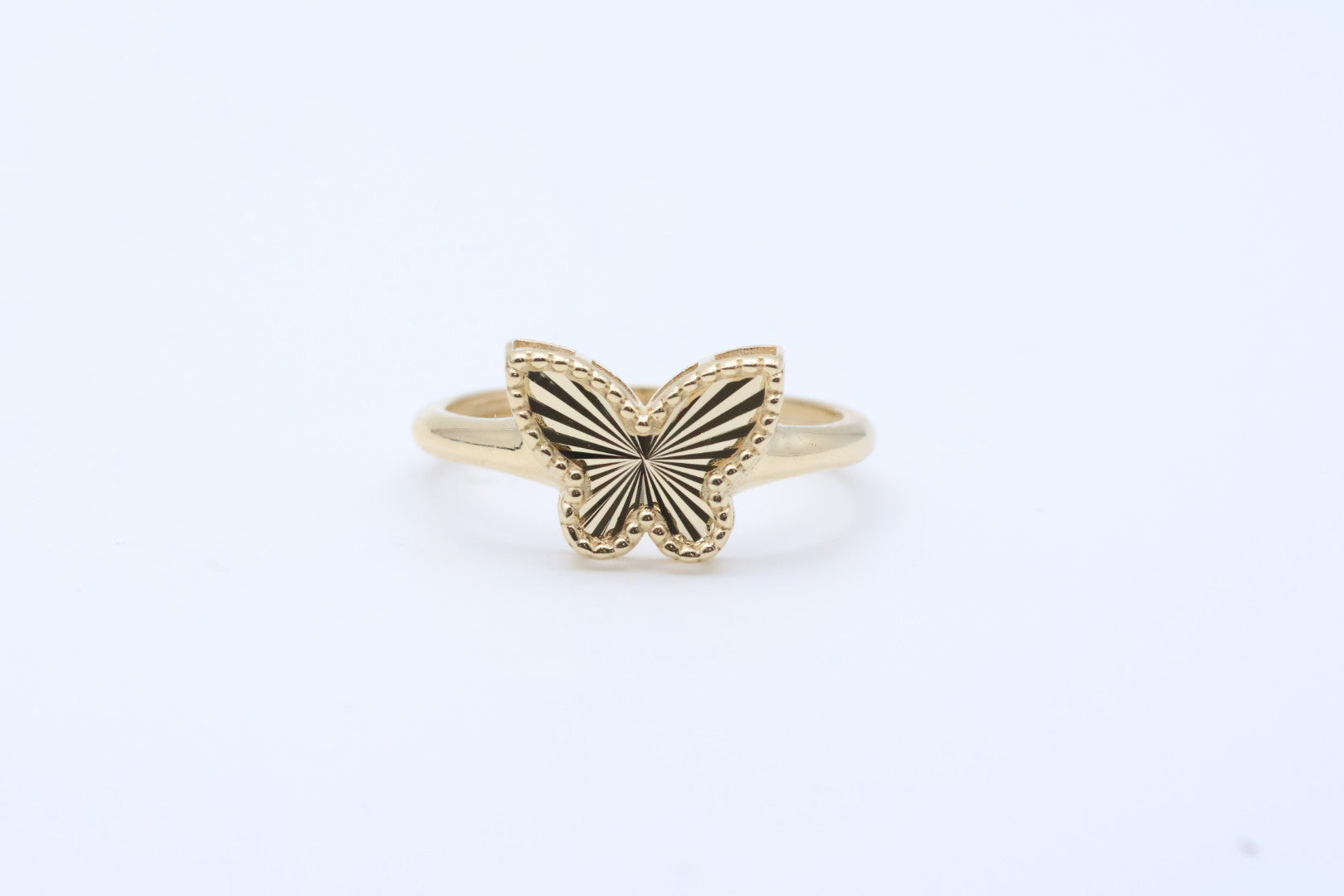 Anillo de Mujer Mariposa 14kt Weight 2.3g