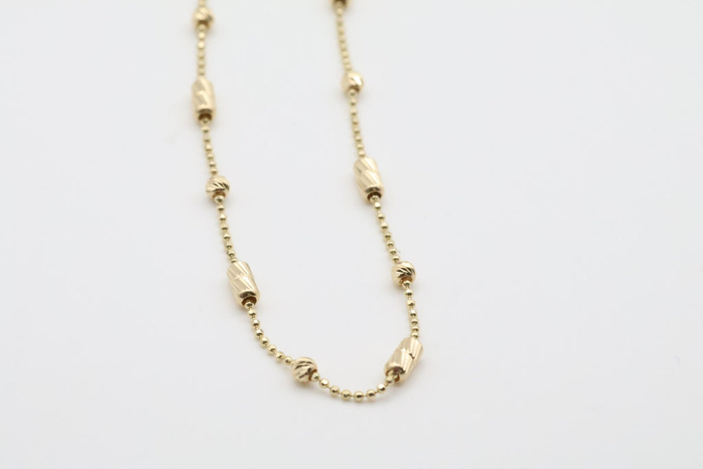 Handles 14kt Size 7" Weight 1.5g