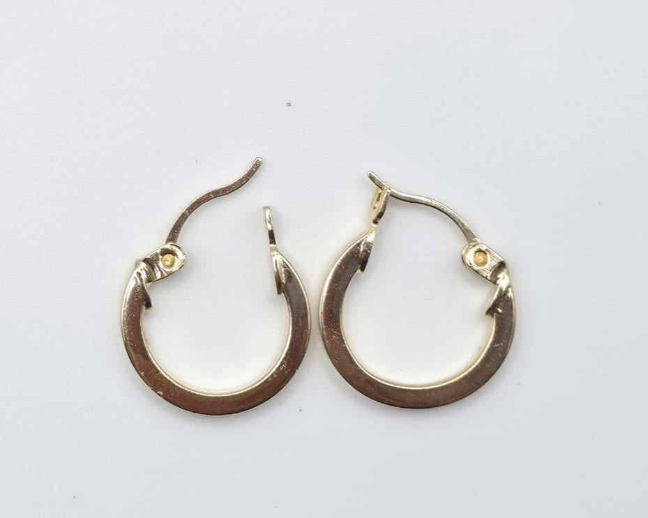 Argollas Argollas 14kt Size 15mm Weight 1.0g