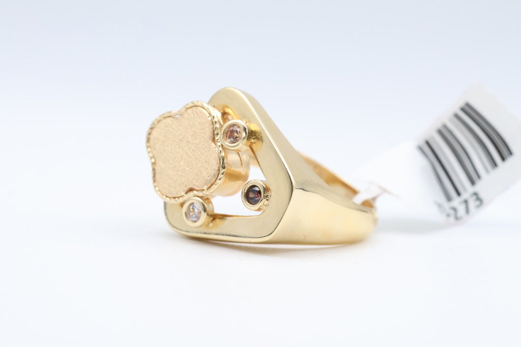 Anillo de Mujer 14kt zirconia Weight 3.9g