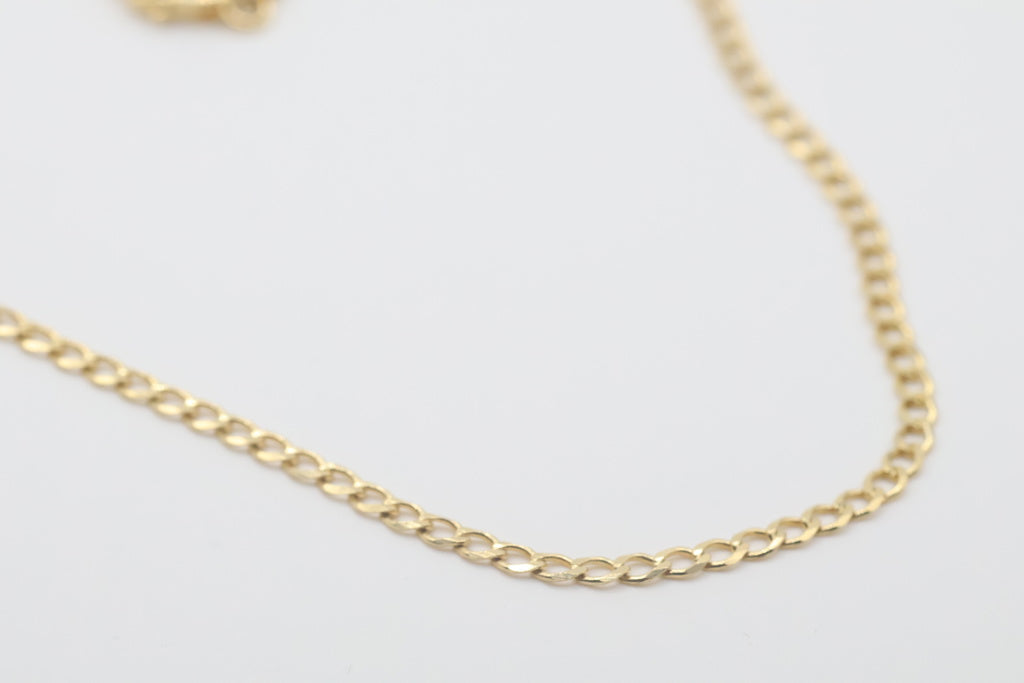 Cadena Italiana 14kt Size 20" Weight 4.8g