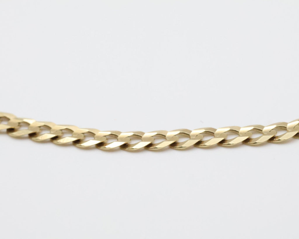 Italian Anklet 14kt Size 4.5mm Weight 6.3g