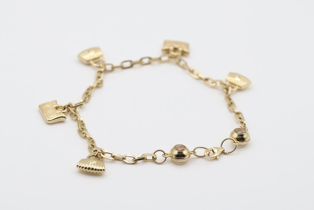 Manillas 14kt Weight 5.24g