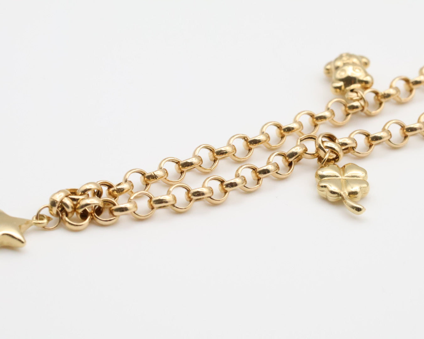 Tobillera Rolo 14kt Weight 5.2g