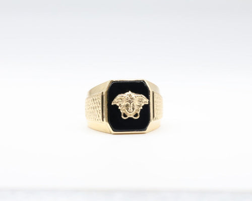 Anillo De Hombre 14kt Weight 11.4g
