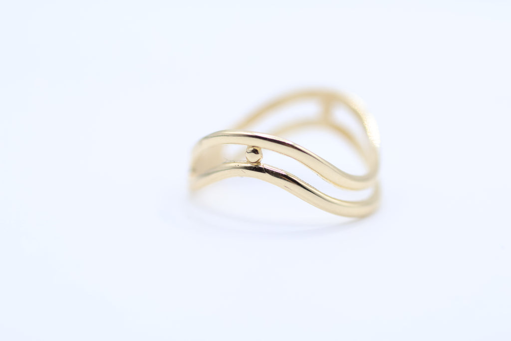 Anillo de Mujer 14kt Weight 1.98g