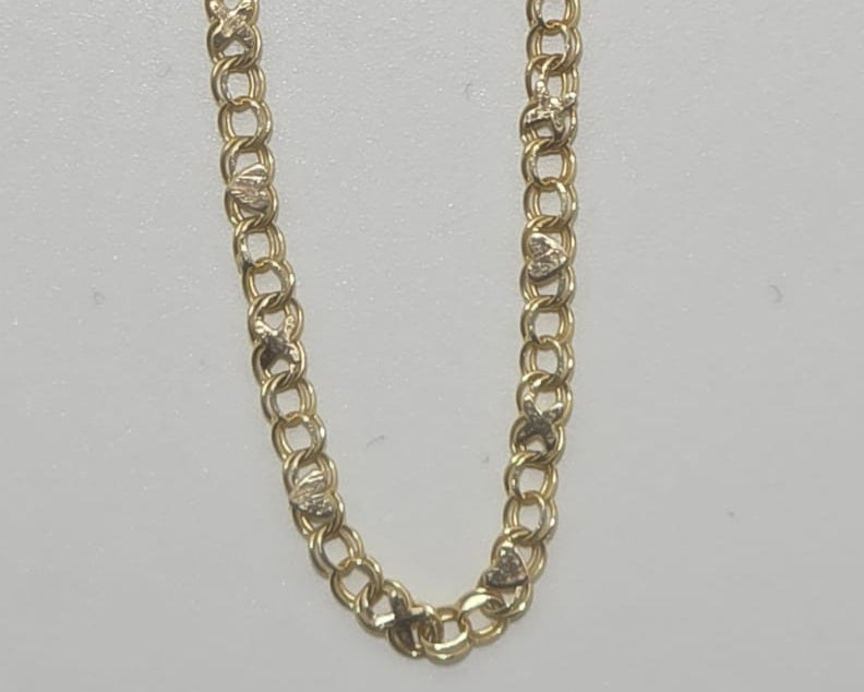 Manillas Niña Corazones 14kt Weight 1.9g