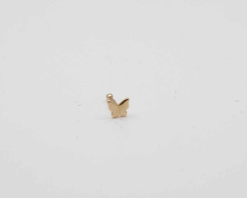 Piercing Mariposa 14kt Size 4mm x 3mm