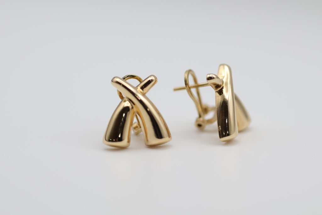 Aretes X 14kt Size 16mm