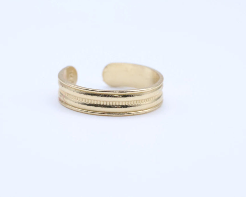 Anillo Del Pie 14kt Weight 1.4