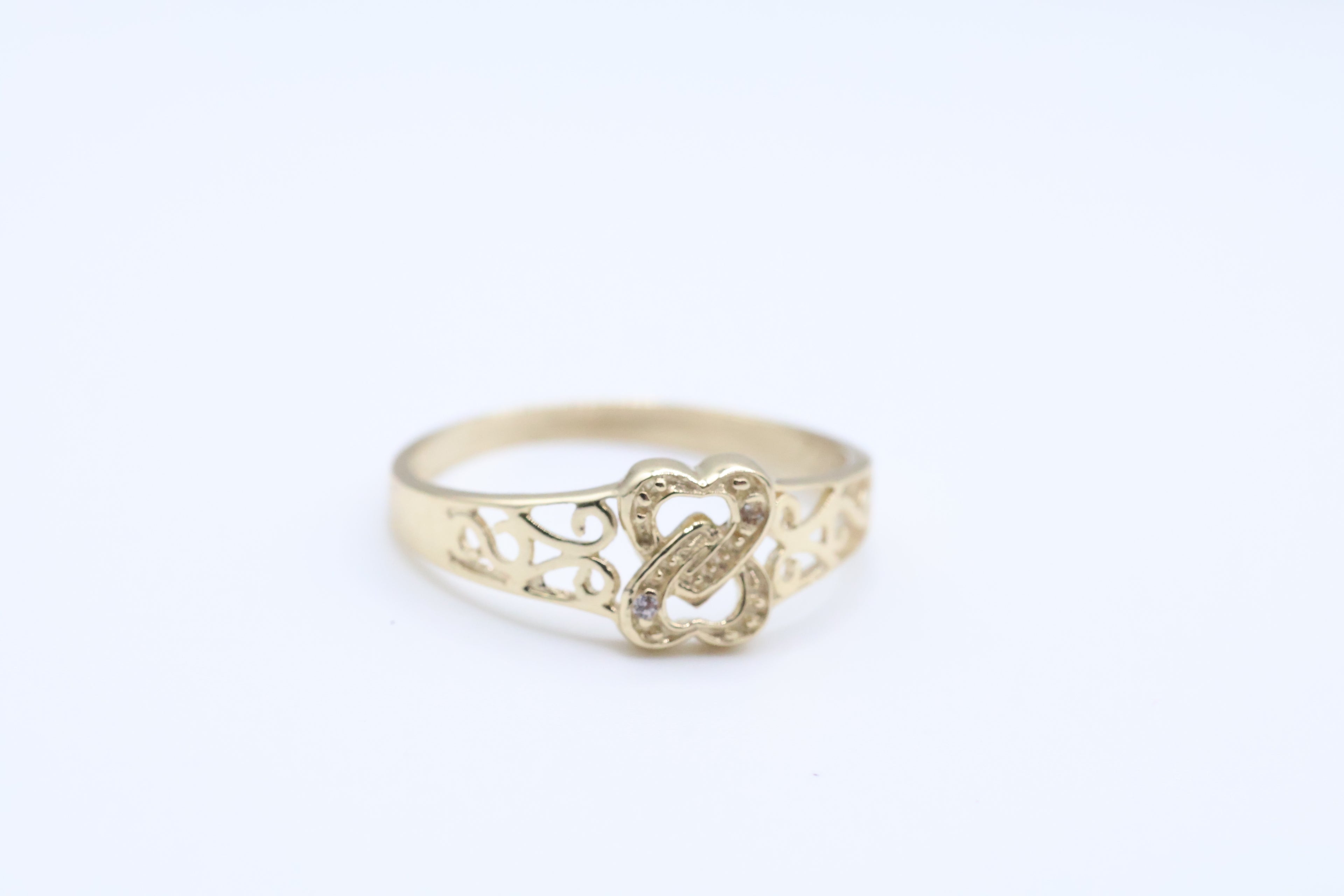 Anillo de Mujer 10Kt Weight 1.78g