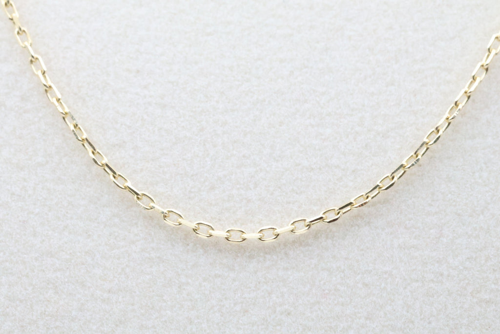 Chain 14kt Size 0.5mm 18" Weight 2g