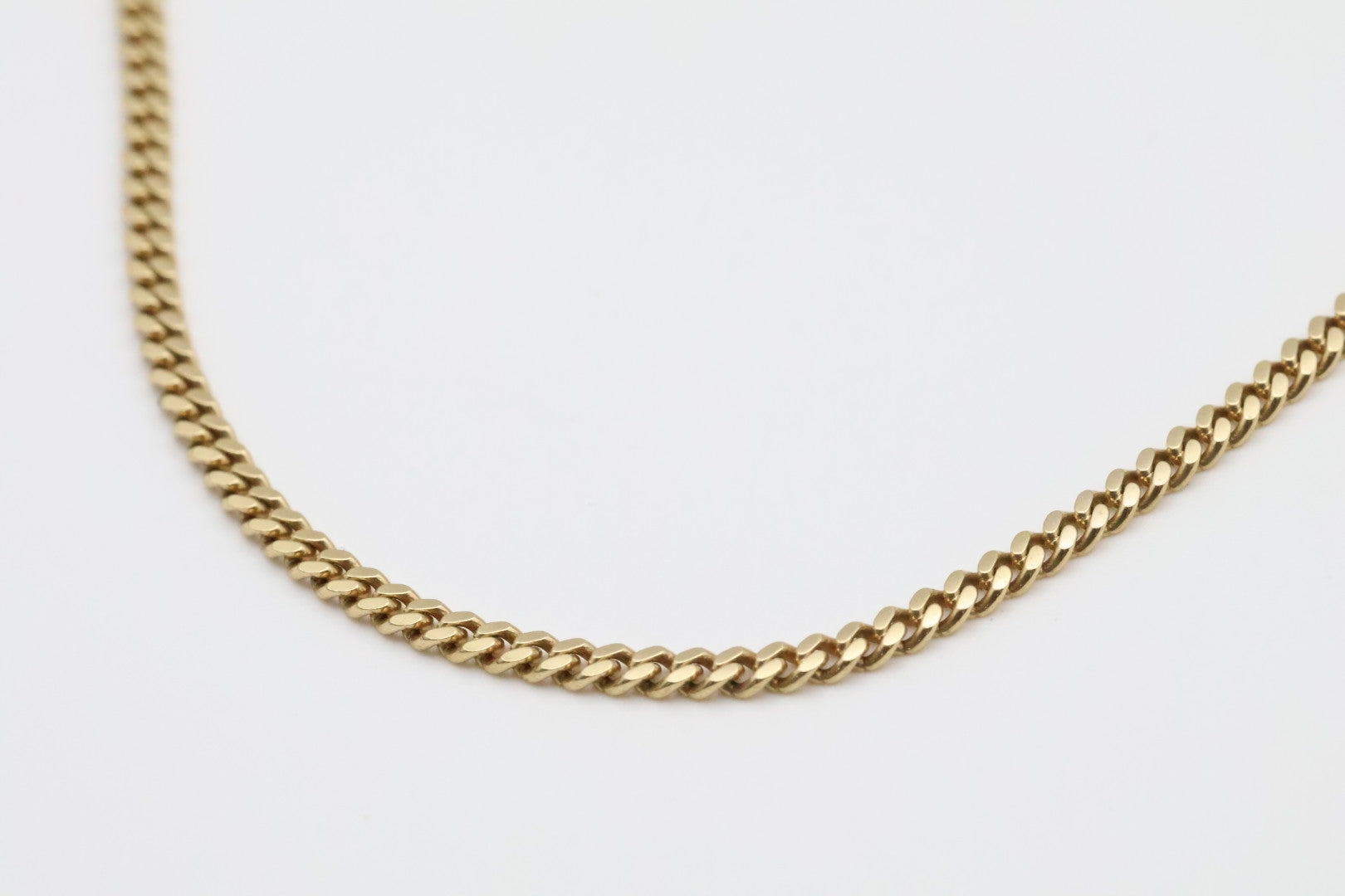 Cuban Anklet 14kt Size 2mm Weight 4.7g