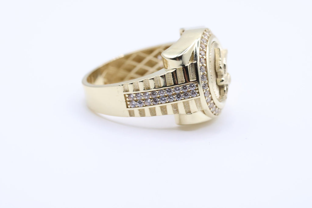 Anillo De Hombre 10Kt Weight 5.84g