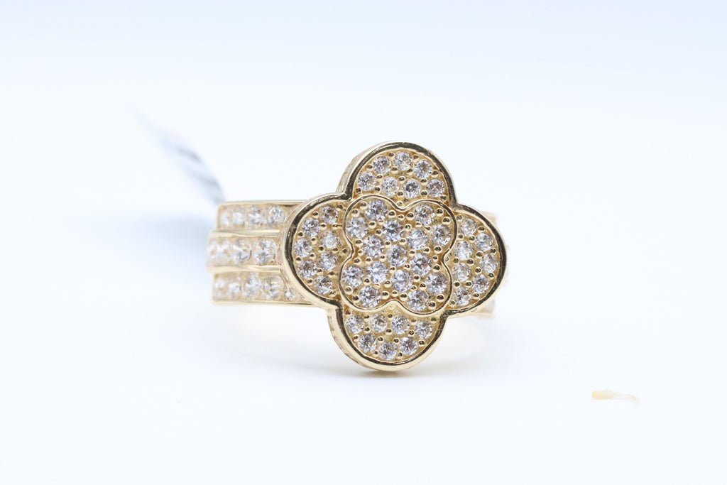 Anillo de Mujer 14kt zirconia Weight 4.5g