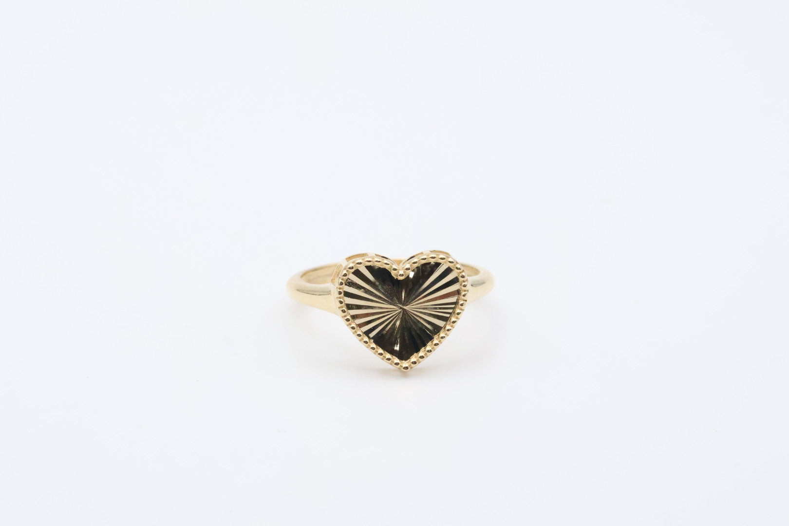 Anillo de Mujer Corazon 14kt Weight 2.5g