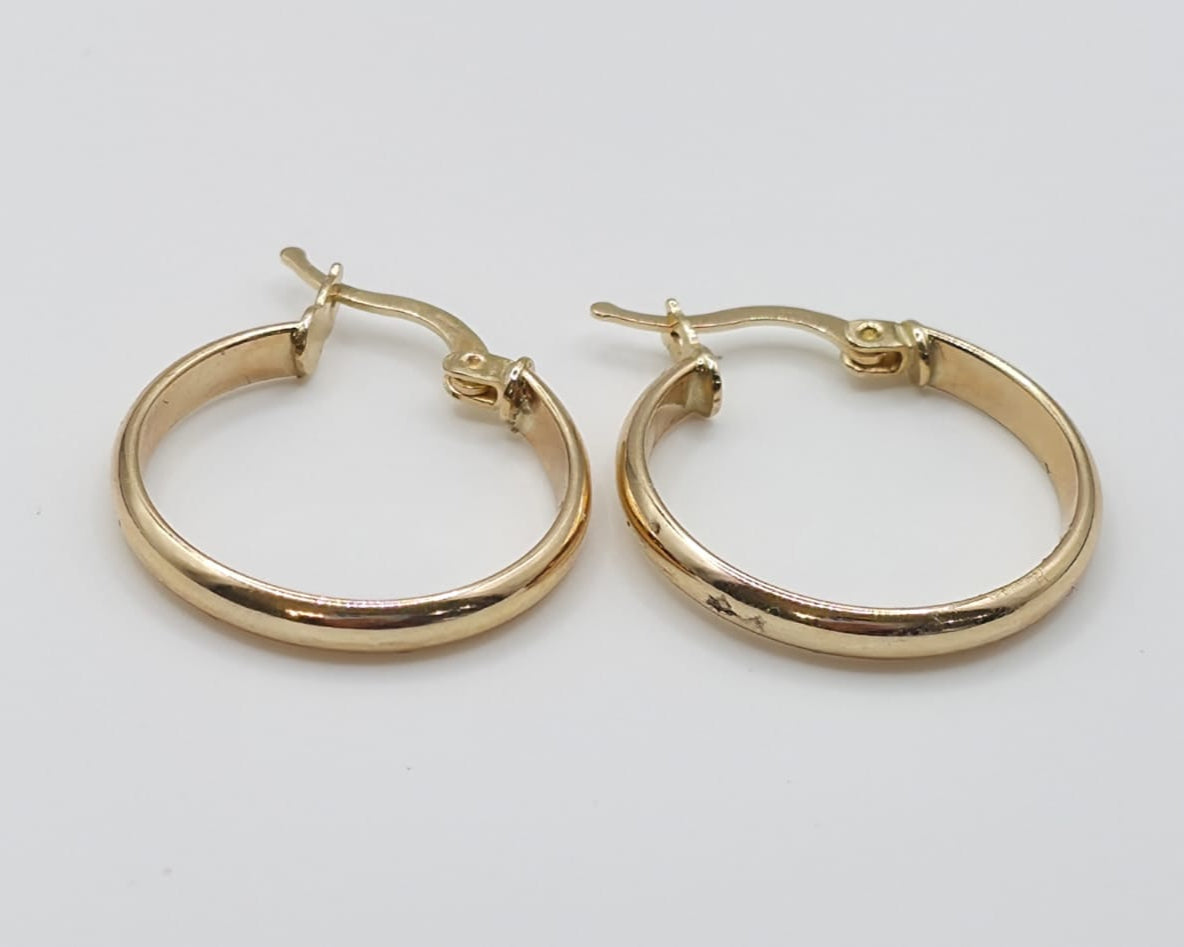 Argollas Argollas 14kt Size 23mm Weight 2.0g