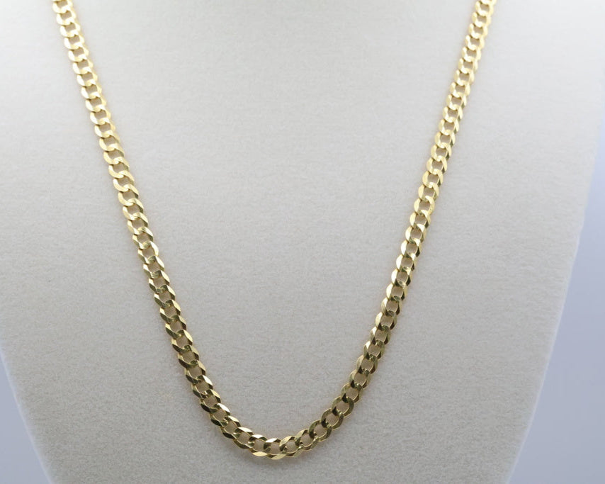 Cadena Italiana 14kt Size 23" 4.6mm Weight 14.8g