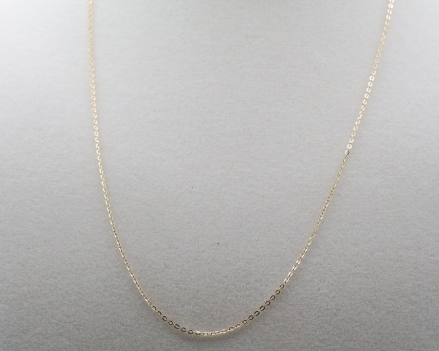 Cadena 14kt Size 18" 1mm