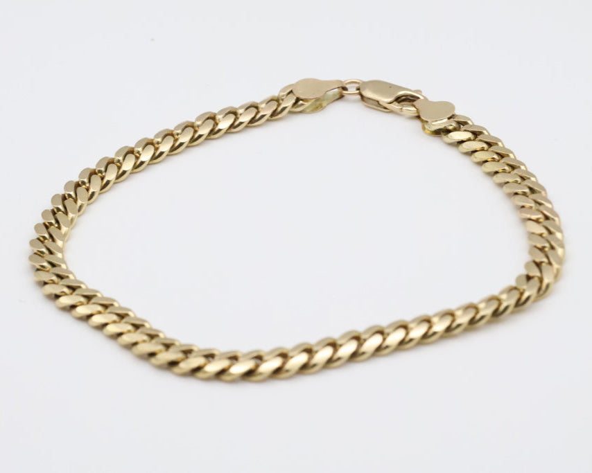 Cuban Bracelets 14kt Weight 15.2g