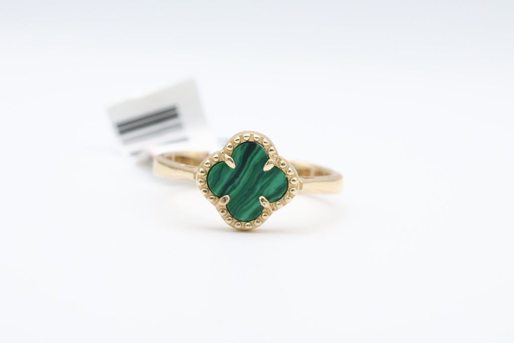 Women's Ring 14kt Green Weight 3.1g