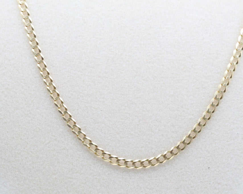 Cadena Italiana 14kt Size 3mm Weight 5.2g