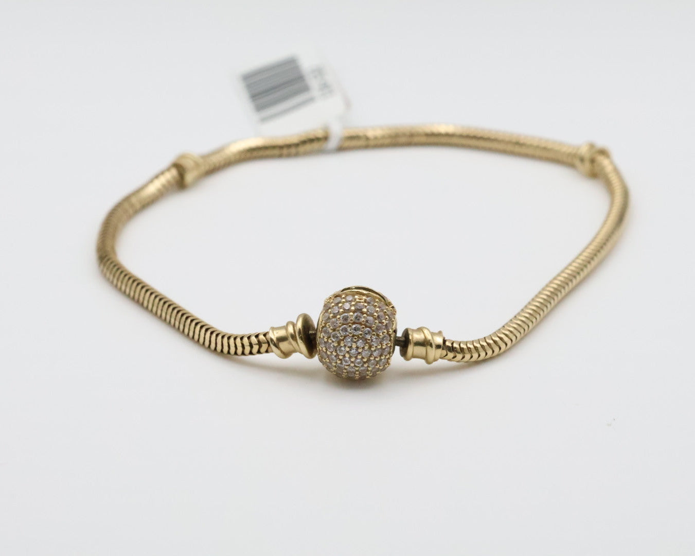Manillas 14kt zirconia Weight 7.6g