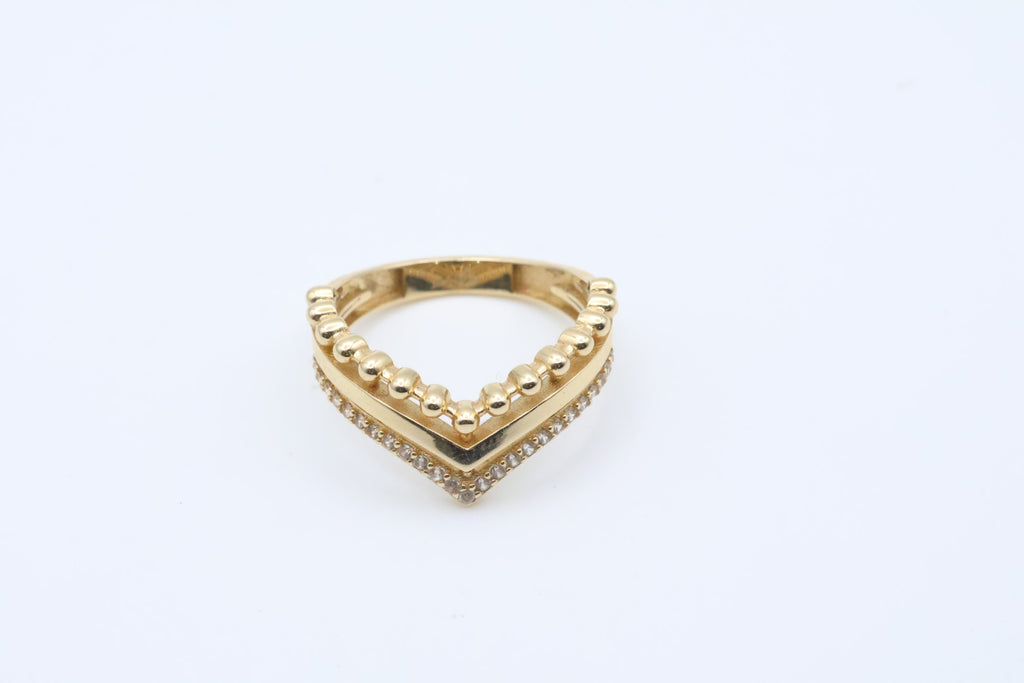 Anillo de Mujer 14kt Weight 3.2g
