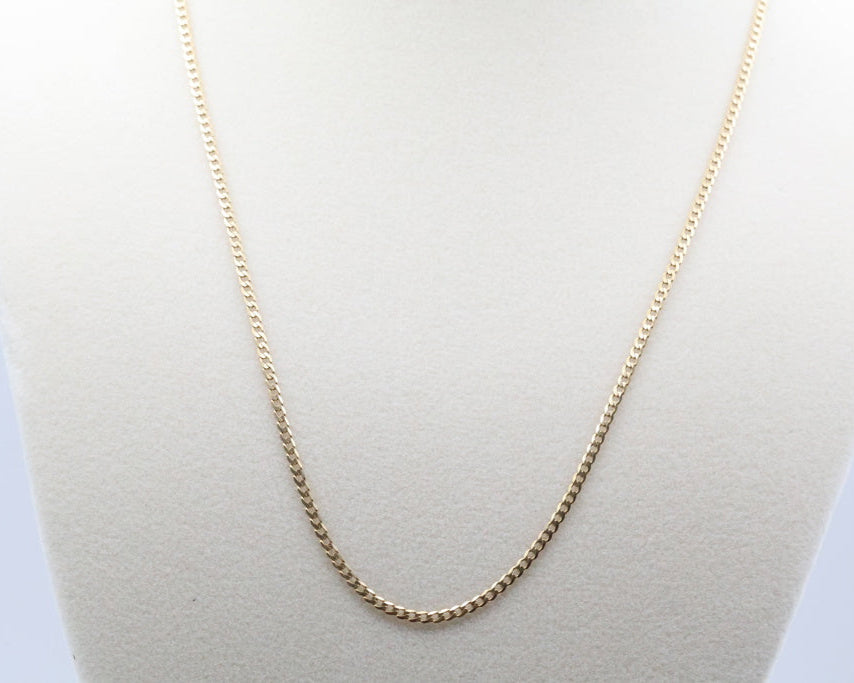 Cadena Italiana 10Kt Size 20" 2mm Weight 3g