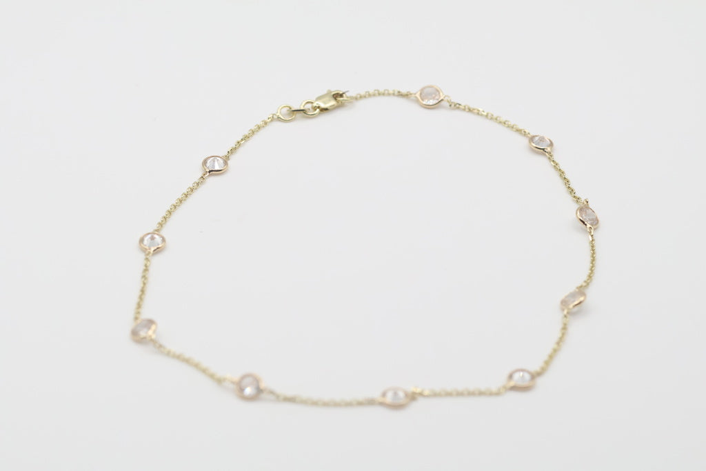 Tobillera 14kt