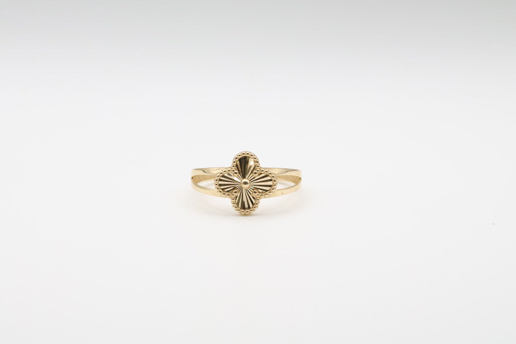 Anillo de Mujer Flor 14kt Weight 2.36g