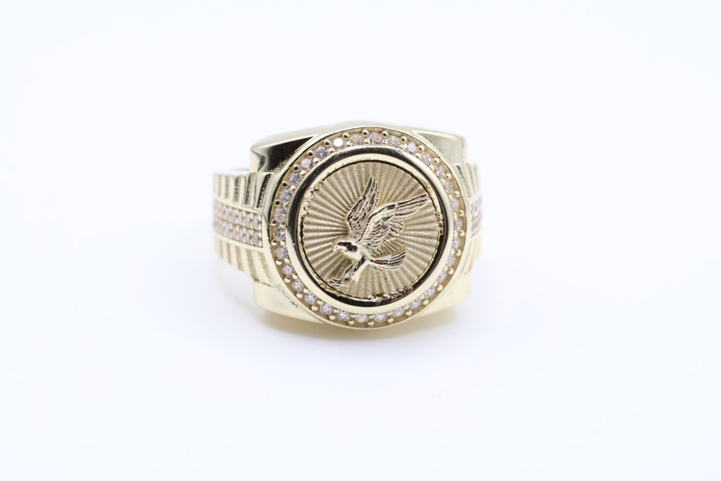Anillo De Hombre 10Kt Weight 5.84g