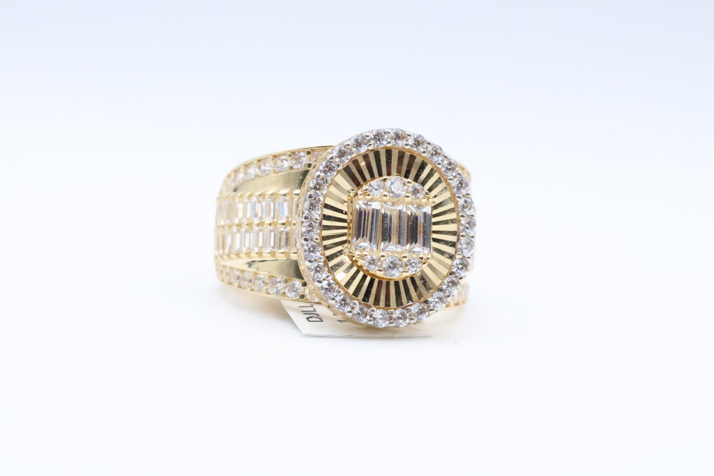 Anillo de Mujer Compromiso 14kt zirconia Weight 6.0g
