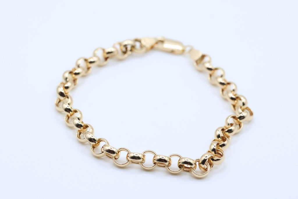 Manillas 14kt Weight 4.67g