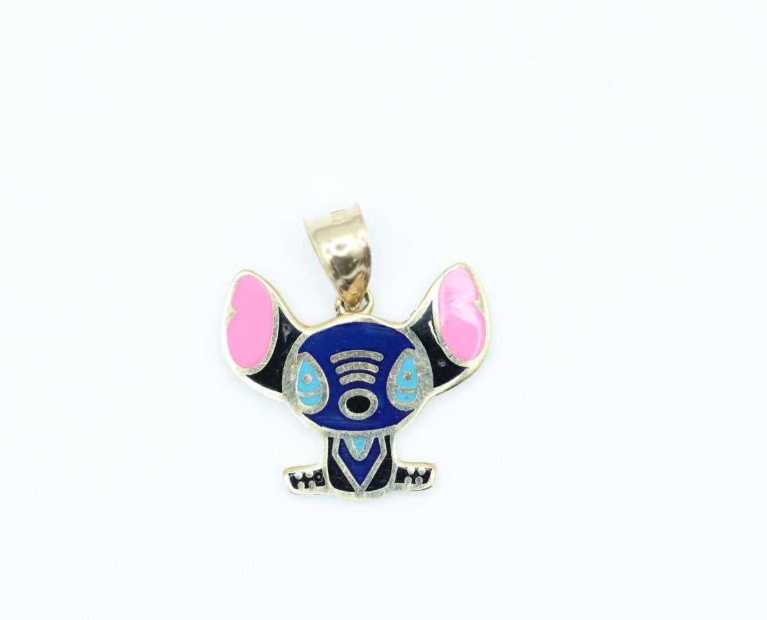 Dijes Stitch 14kt Size 13mm Weight 1.7g
