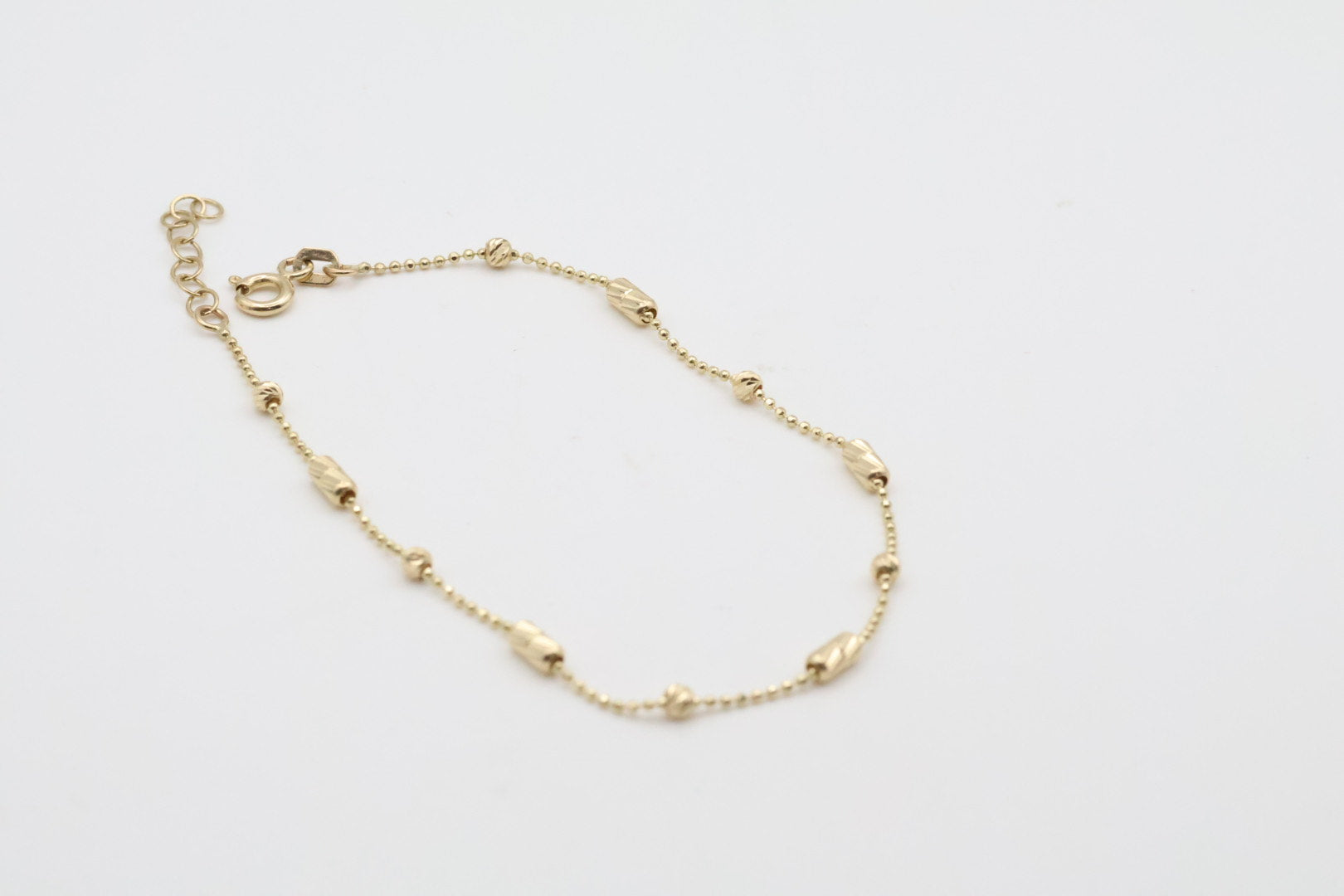 Handles 14kt Size 7" Weight 1.5g