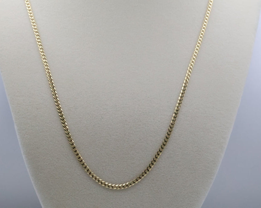 Italian Chain 14kt Size 23" 2.5mm Weight 4.7g