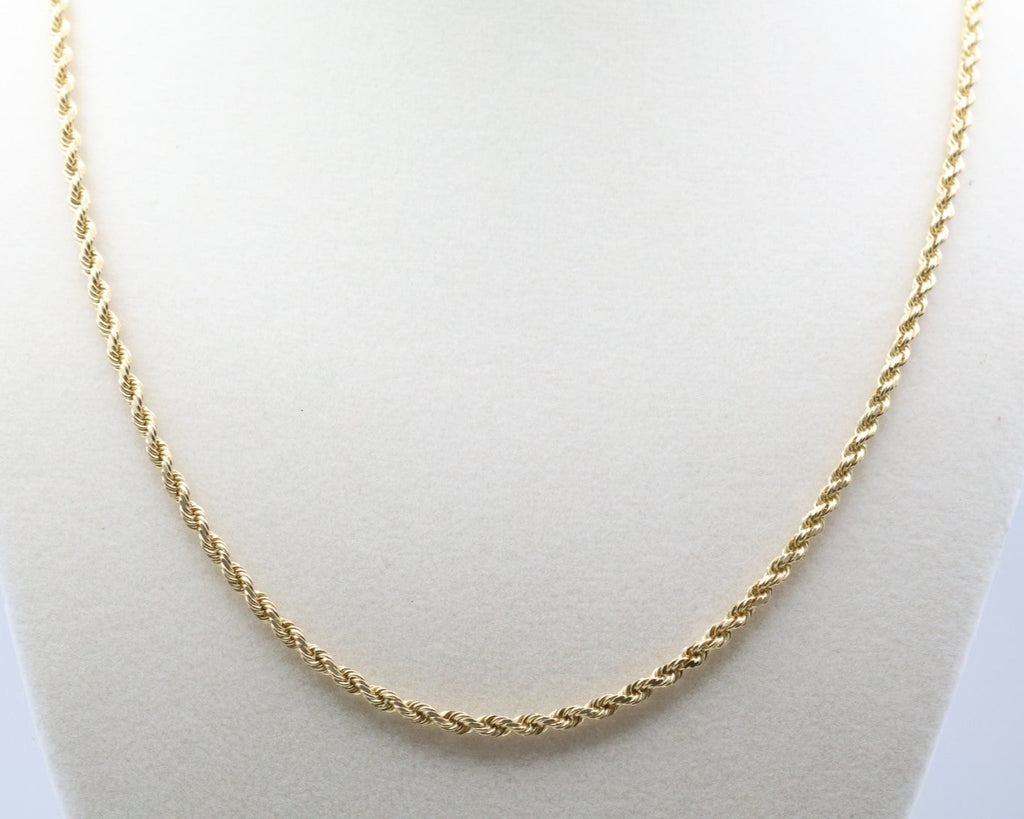 Cadena 14kt Size 24" 3mm Weight 19.6g