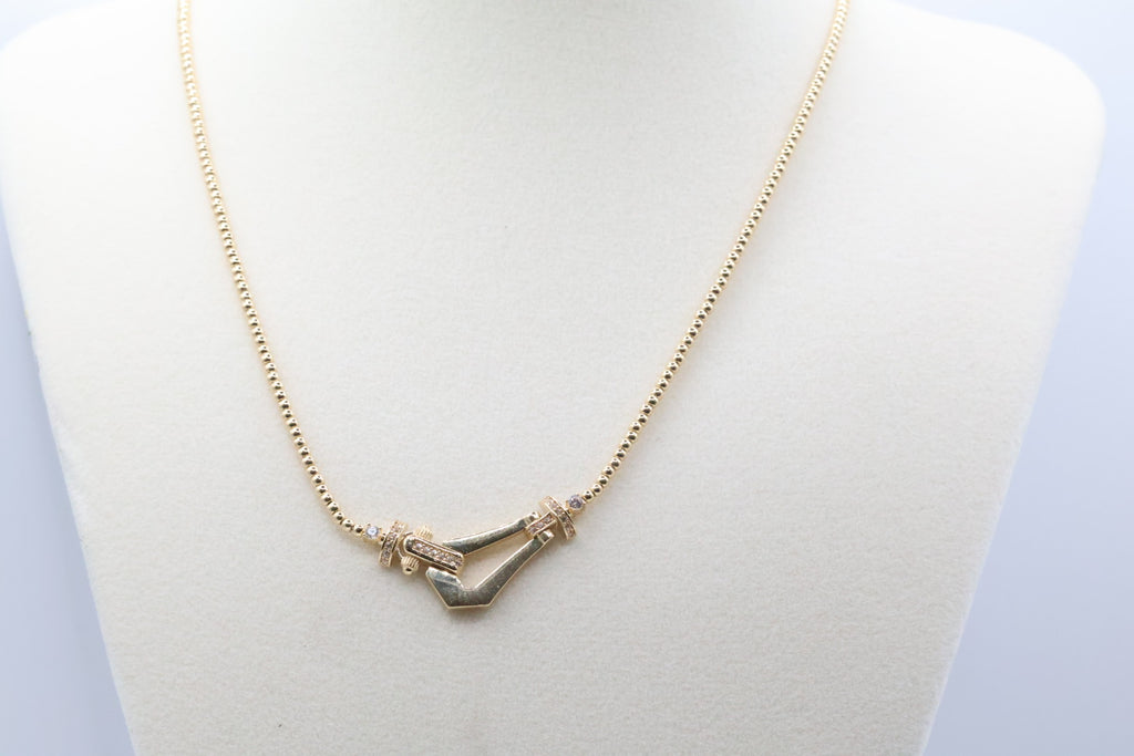 Cadena 14kt Size 16" Weight 11.72g