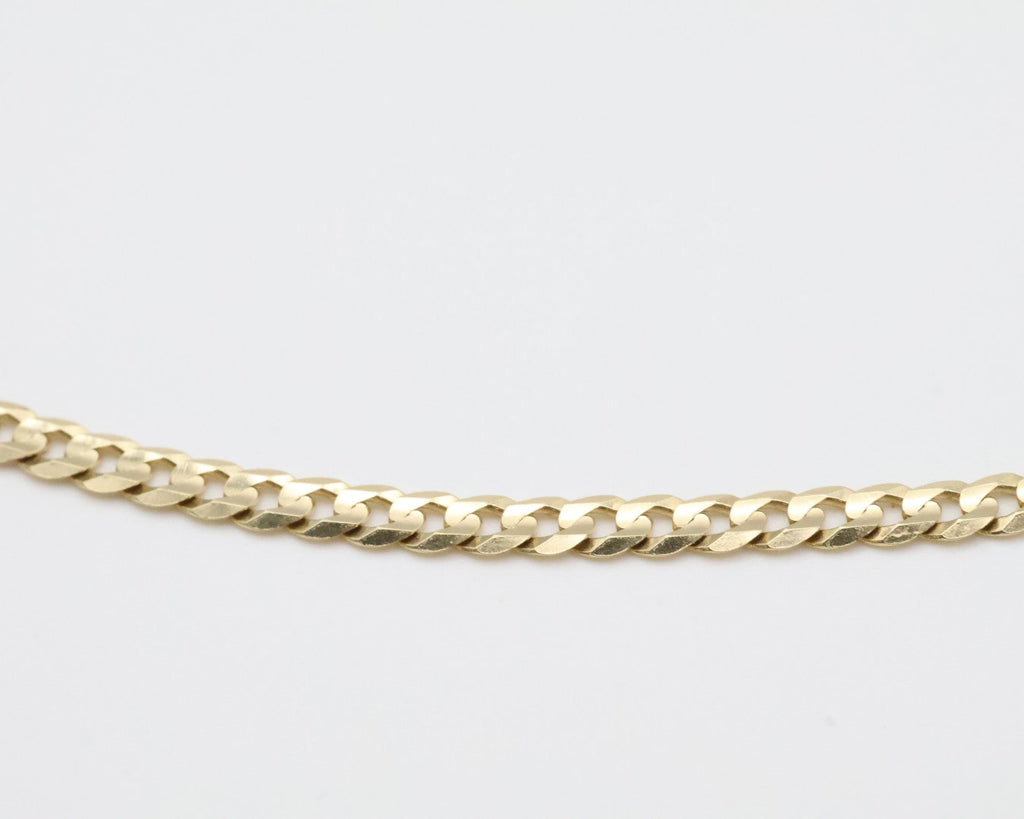 Tobillera Italiana 14kt Size 3mm Weight 4.0g
