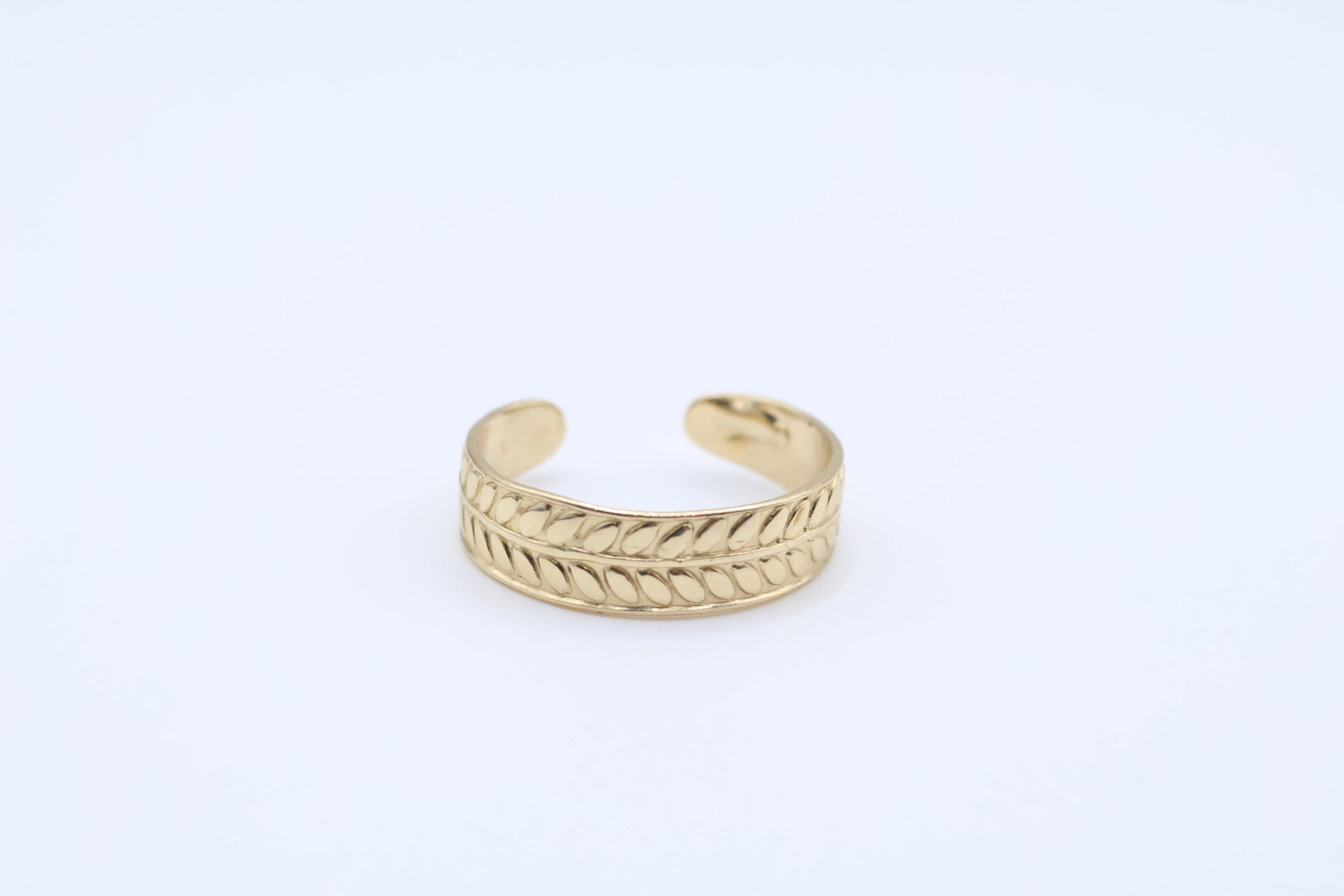 Anillo Del Pie 14kt Weight 1.38g