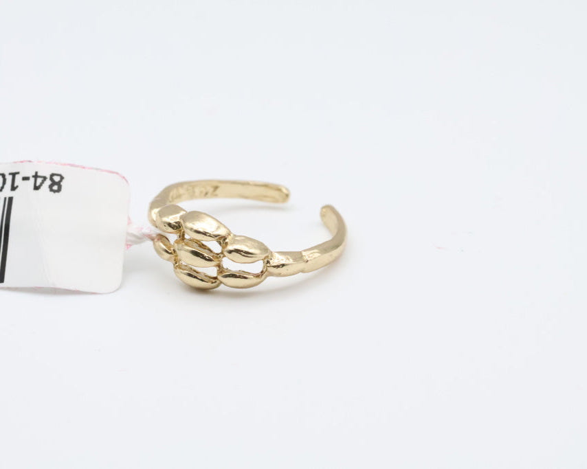 Anillo Del Pie 14kt Weight 1.5g